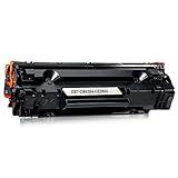 JARBO Brand New Compatible Toner Cartridges for HP CE285A(HP 85A) HP CB436A(HP 36A) HP CB435A(HP 35A) 1 Black1-Pack High Yield