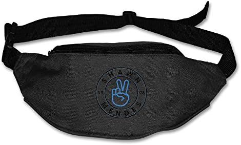 Shawn Mendes Seal Design Zipper 80's Style Fanny Pack Waist Pack
