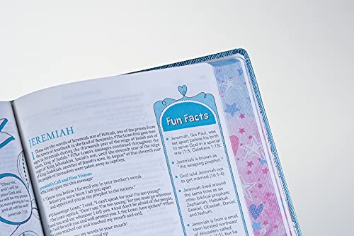 Tyndale NLT Inspire Bible for Girls (Hardcover LeatherLike, Metallic Blue): Journaling and Coloring Bible for Kids – Over 500 Scripture Illustrations to Color - Creative Bible Journal Tyndale NLT Inspire Bible for Girls (Hardcover LeatherLike, Metallic Blue): Journaling and Coloring Bible for Kids – Over 500 Scripture Illustrations to Color - Creative Bible Journal Imitation Leather