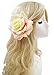 Love Sweety Women Party Big Rose Flower Hairpin Hair Clips Flower Brooch (Mix Pink)