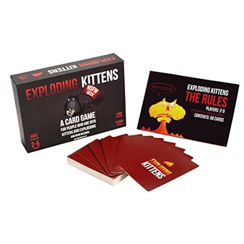Exploding Kittens: NSFW Edition (Explicit Content - ADULTS ONLY!) Toys & Games, Games, Card Games