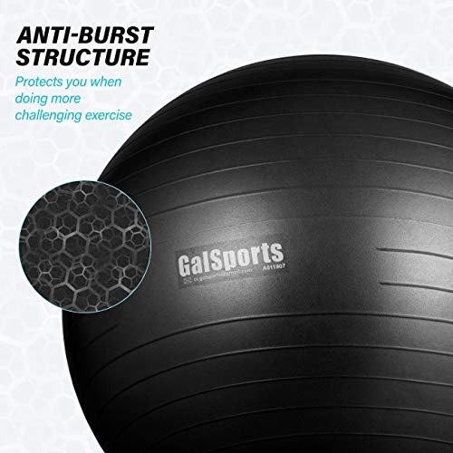 5 GalSports+Exercise+45cm+75cm+Anti+Burst+Stability