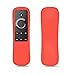 Fire TV Remote Case SIKAI Shockproof Anti-Lost Protective Silicone Cover for 5.9'' Amazon Fire TV/Fire TV Stick/Fire TV Cube Alexa Voice Remote Skin-Friendly with Remote Loop (Red)