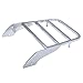 Iglobalbuy Chrome Backrest Sissy Bar Luggage Rack Compatible with Honda Shadow VT750 C2 RC44 1998-2003 VT 400 1997-2003