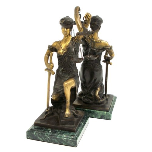 Bey Berk Lady Justice Bookend