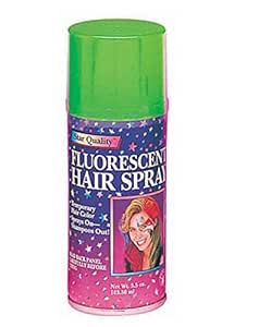 Temporary Hairspray Hair Spray Dye Green Color Can Makeup Halloween