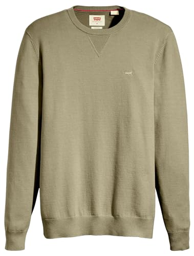 Pull léger HM Smokey Olive, Olive fumée, XS