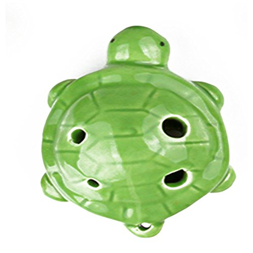 image for Ireav 6 Holes Tortoise Shape Ocarina Children Music Gifts C key Ocarin