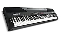 Alesis Coda Pro | 88-Key Digital Piano with Hammer-Action Keys, Split Keyboard & Voice Layering, and Included Sustain Pedal
