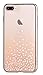 iPhone 7 Plus Case,Comma [Polka Crystal Series] Original Swarovski Element Hard [PC Transparent] Case for iPhone 7 Plus Case (Gold Polka)