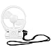 Travelon 3 Speed Personal Folding Fan - White