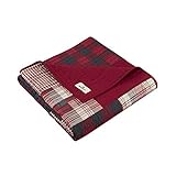 Woolrich Sunset Luxury Quilted Throw Red 50x70