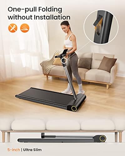 Urevo Cheap Fold Up Treadmill Athlete At Home Foldable Treadmill