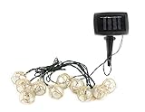 Moonrays 91130 Solar Powered LED Buoy String Lights, White