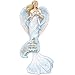 The Hamilton Collection Memories of Love Guardian Angel Figurine with Swarovski Crystal