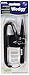 MMF Industries Wedgy Anti-Microbial Cord Pens with Clip-on, Blue Ink, Single Pen (28208)