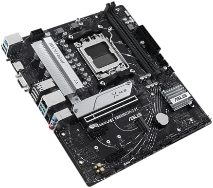 PRIME B650M-K, Scheda Madre AMD mATX, Slot DDR5, Nera