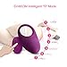 SVAKOM Winni Powerful Vibrating Cock Rings Wireless Remote Control Penis Rings for Male or Couples - Adult Sex Toys Massagers Clitoral Stimulators Sex Toys for Couples Lovers (Violet/Black)