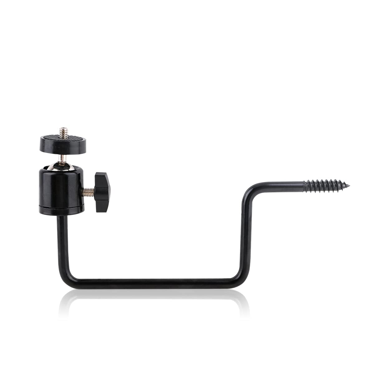 WILDGAMEPLUS M5 Tree 1/4 Inches Screw Mount Steel Holder Stand Stick for Forest Trail Cameras & Night Vision & Solar Panel Charger WG-M5