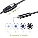 Endoscope, Snake Camera, 6 LEDs Waterproof Inspection Camera with Snake Soft Wire for Laptops and USB OTG Compatible Android Smartphone (5M (original))