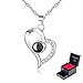 Laenshi I Love You Necklace 100 Languages Sterling Silver for Mom Girlfriend | Nano Jewelry Projection Necklace Gift Set for Her | Love Memory Jewelry Woman Pendant