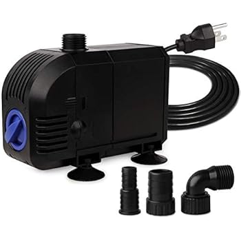 FREESEA 45W 660GPH Submersible Water Pump for Aquarium, Pond Pool, Fountain, Hydroponics, Statuary