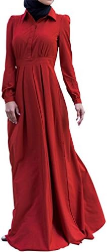 Urban Modesty Women's Maxi Dress (XX-Large, Scarlet Lattice)