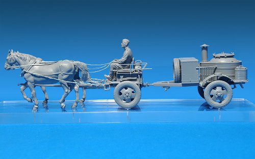Miniart 1:35 - Soviet Field Kitchen W/ Horses