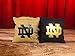 Notre Dame Cornhole Bags, 8 ACA Regulation ND Corn Hole, Bean Bags, Baggo Toss, Tailgate Game