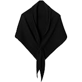Solyinne Shawl and Wrap for Women Large Triangle Scarf Warm Soft Knitted Elegant Shawls Cape for Fall Winter Retro Chic