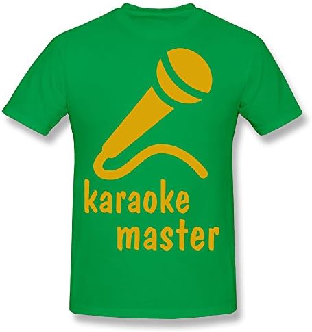 Hot Sale T Shirt Microphones Unique Printed Short Sleeve T-shirt KellyGreen M