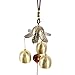 Patgoal Memorial Wind Chimes Antique Copper Lucky Christmas Wind Chimes Outdoor Sympathy Windchimes Outdoors Home Decoration, Gifts for Neighbors