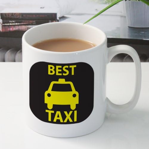 Best Taxi Personalised Mug - Printed with your own message