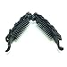 Meilliwish Noble Beautiful Lady Banana Hair Clip Ponytail Holder(H36)(Black)