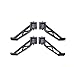 Walkera Runner 250 Spare Part PRO-Z-06 4 pcs/Lot Skid Landing Gear for Runner 250 PRO GPS Racer Drone RC Quadcopter