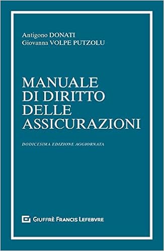 Manuale Di Diritto Delle Assicurazioni 2 Manuale Di Diritto Delle Assicurazioni 2
