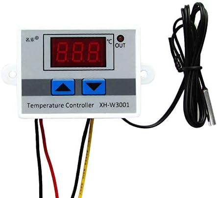 Newkelly LED Temperature Controller 10A Thermostat Control Switch Probe New 220V Digital