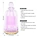 MADETEC Aromatherapy Glass Oil Diffuser Ultrasonic Wood Grain Essential Oil Diffuser Humidifiers with 7 Changing Color Led Light,Auto Shut-off for Home Bedroom Office (120ml)thumb 1