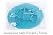 Qshare Toddler Plates, One-Piece Baby Plate for Babies Toddlers and Kids, Portable BPA-Free FDA Approved Strong Suction Plates for Toddlers, Dishwasher and Microwave Safe Silicone Placemat 11x8x1''