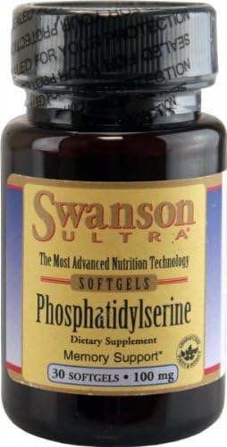 Swanson Ultra Phosphatidylserine Memory Support 100mg (30 Softgels) by Swanson