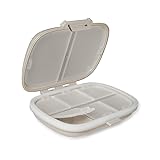 8 Compartments Pill Organizer, Pill Box, Pill
