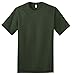 Port & Company Men's Essential 100% Organic Ring Spun Cotton T Shirt L Olive