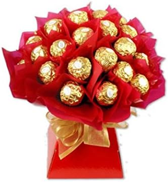 Fabriquรฉ ร la main Ferrero Rocher ou chocolat : Bouquet de Saint Valentin, anniversaire, cadeaux: Amazon.fr: Cuisine & Maison