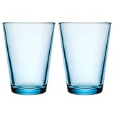 Iittala Kartio 13.5-Ounce Tumbler Light Blue, Set of 2