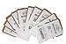 15 Eureka Style MM Micro-lined Mighty Mite & Sanitaire Allergen Filtration Vacuum Cleaner Bags; Similar to Eureka Part # 60297A , 60295, 60296, 60297, 60295B; By ZVac