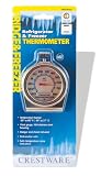 Crestware Refrigerator/Freezer Thermometer Large Face