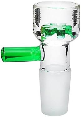 REEG Newest Handmade Glass Blue / Green / White Glass Bowl Accessories (19, GREEN)
