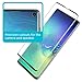 [3PACK] for Galaxy S10 Screen Protector,Qoolike HD Clear Invisible PET Screen Film[Full Coverage] Shatter Proof Scratch Resistant [Case Friendly][Bubble Free][Ultra Thin] for Samsung Galaxy S10