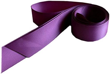 Women's Simple Satin Sash Belt for Wedding Bridesmaid Prom Party Dresses Purple
