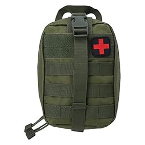 Outdoor Medical Emergency Bag Tactical Medical Emt Bag voor Outdoor Travel EHBO-kit Klimmen Hiking Rescue Bag(Groen)